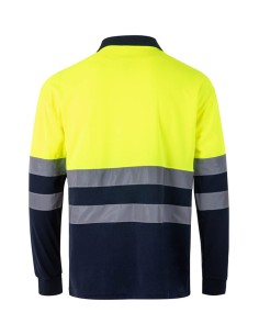POLO BICOLOR ML AV VELILLA 305507 2