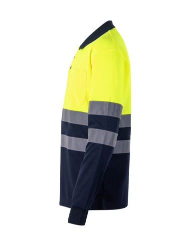 POLO BICOLOR ML AV VELILLA 305507