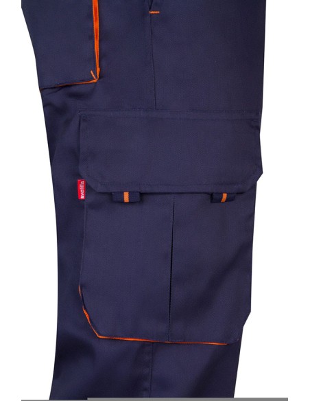 PANTALÓN 103004 BICOLOR MULTIBOLSILLOS
