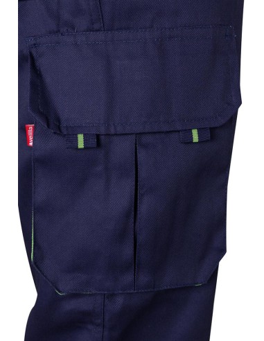 PANTALÓN 103004 BICOLOR MULTIBOLSILLOS