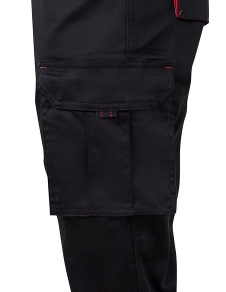 PANTALÓN 103024S STRETCH BICOLOR MULTIBOLSILLOS