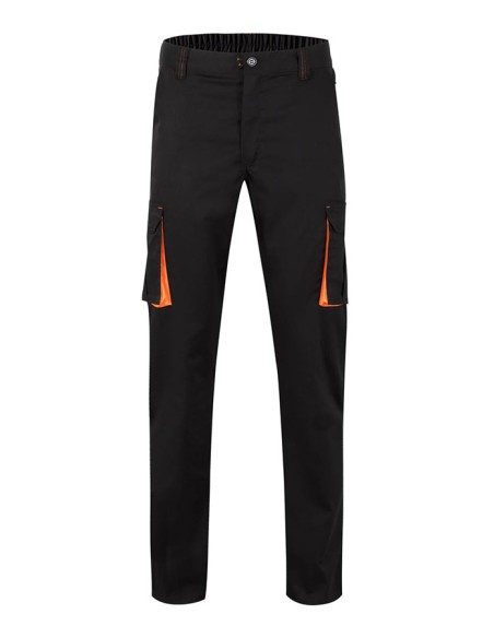 PANTALÓN 103024S STRETCH BICOLOR MULTIBOLSILLOS