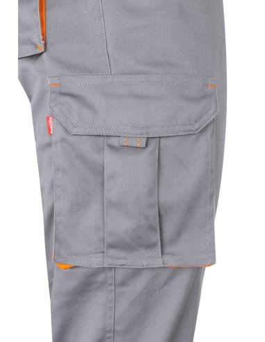 PANTALÓN 103024S STRETCH BICOLOR MULTIBOLSILLOS