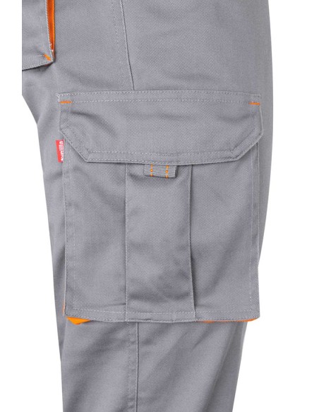 PANTALÓN 103024S STRETCH BICOLOR MULTIBOLSILLOS