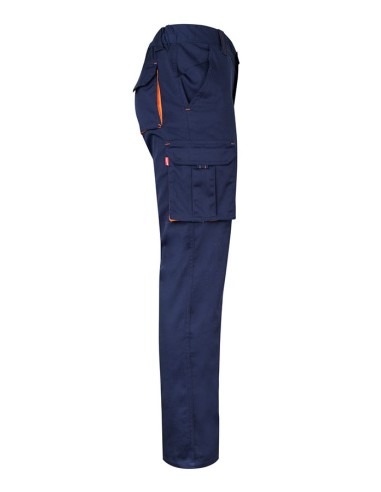 PANTALÓN 103024S STRETCH BICOLOR MULTIBOLSILLOS