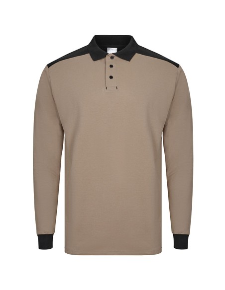 POLO VELILLA 105529S STRETCH BICOLOR ML