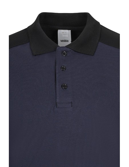 POLO VELILLA 105529S STRETCH BICOLOR ML