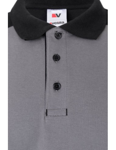 POLO VELILLA 105519S STRETCH BICOLOR MC
