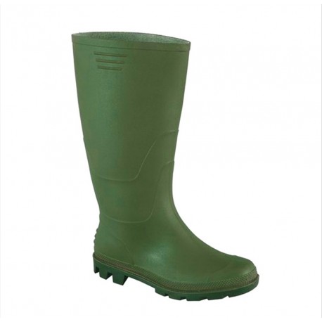 Bota de Agua PVC caña alta verde