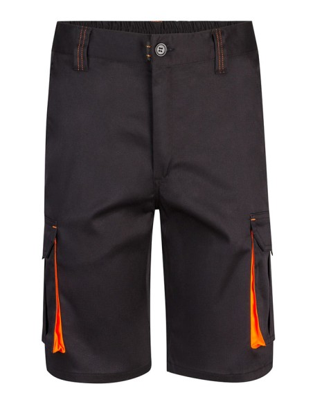 BERMUDA 103010S STRECH BICOLOR MULTIBOLSILLOS