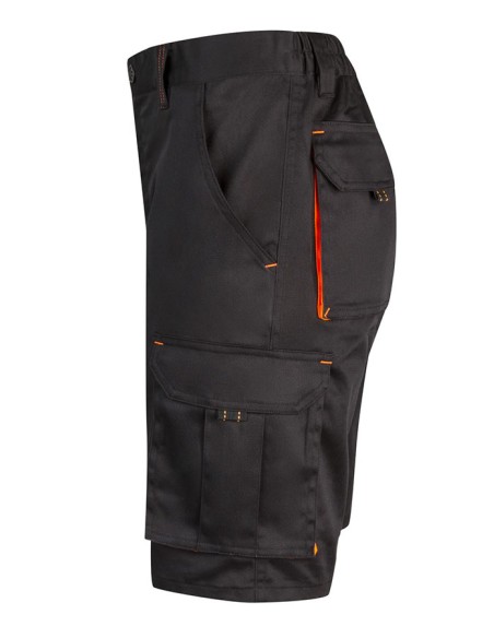 BERMUDA 103010S STRECH BICOLOR MULTIBOLSILLOS