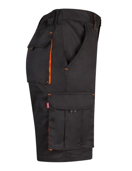 BERMUDA 103010S STRECH BICOLOR MULTIBOLSILLOS