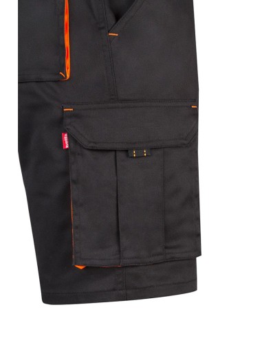 BERMUDA 103010S STRECH BICOLOR MULTIBOLSILLOS