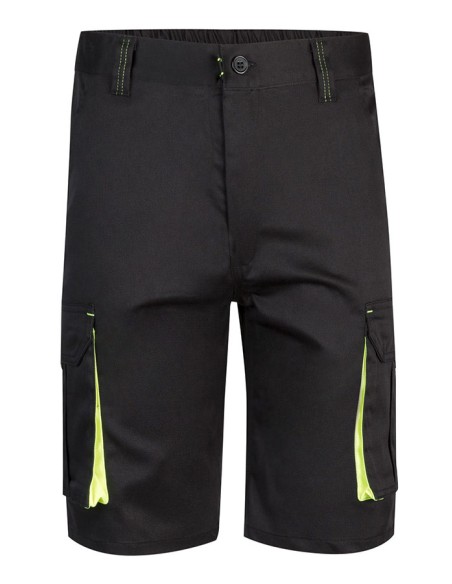 BERMUDA 103010S STRECH BICOLOR MULTIBOLSILLOS