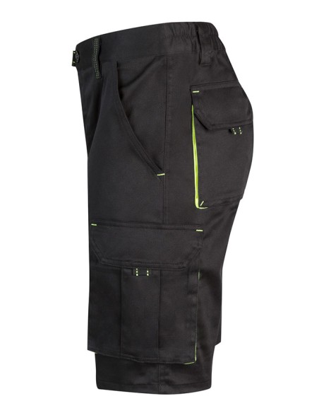 BERMUDA 103010S STRECH BICOLOR MULTIBOLSILLOS