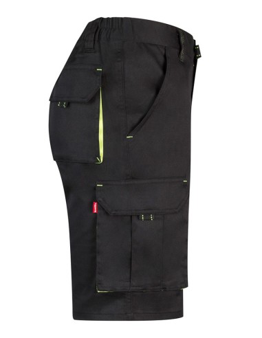 BERMUDA 103010S STRECH BICOLOR MULTIBOLSILLOS