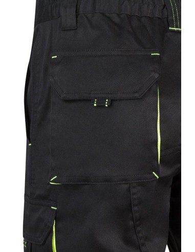 BERMUDA 103010S STRECH BICOLOR MULTIBOLSILLOS