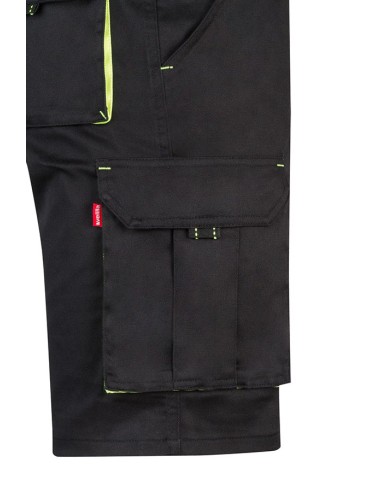 BERMUDA 103010S STRECH BICOLOR MULTIBOLSILLOS