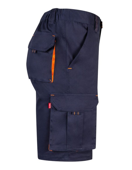 BERMUDA 103010S STRECH BICOLOR MULTIBOLSILLOS