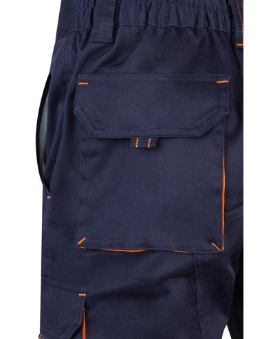 BERMUDA 103010S STRECH BICOLOR MULTIBOLSILLOS