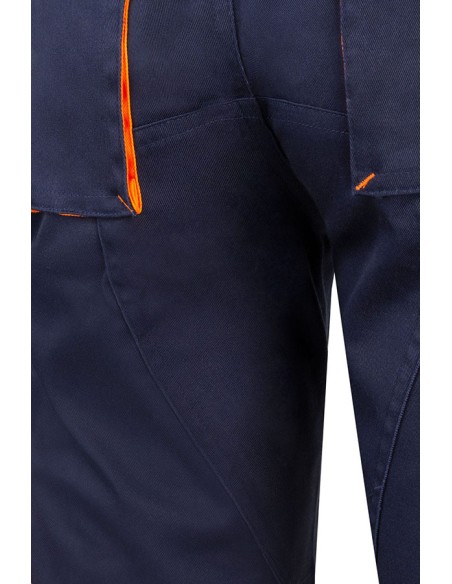 BERMUDA 103010S STRECH BICOLOR MULTIBOLSILLOS