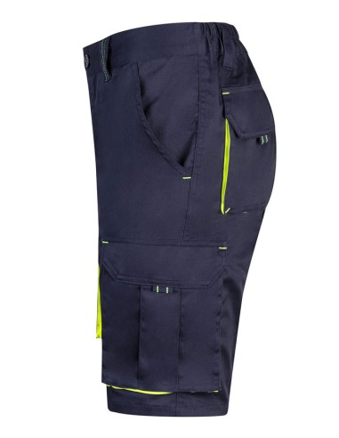 BERMUDA 103010S STRECH BICOLOR MULTIBOLSILLOS