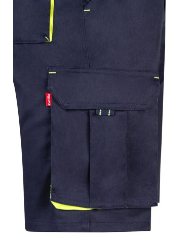 BERMUDA 103010S STRECH BICOLOR MULTIBOLSILLOS