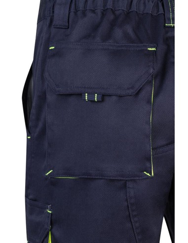 BERMUDA 103010S STRECH BICOLOR MULTIBOLSILLOS