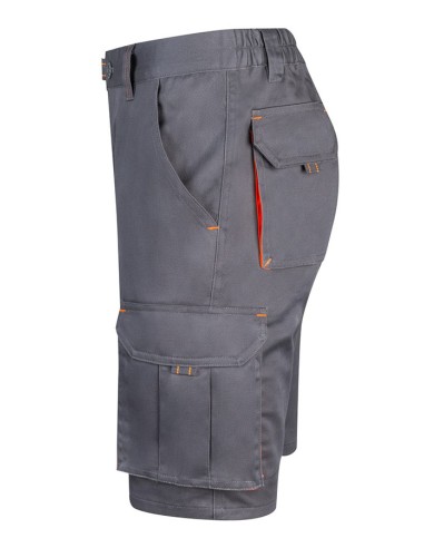 BERMUDA 103010S STRECH BICOLOR MULTIBOLSILLOS