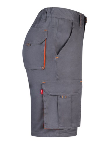 BERMUDA 103010S STRECH BICOLOR MULTIBOLSILLOS