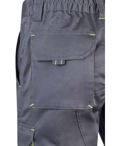 BERMUDA 103010S STRECH BICOLOR MULTIBOLSILLOS