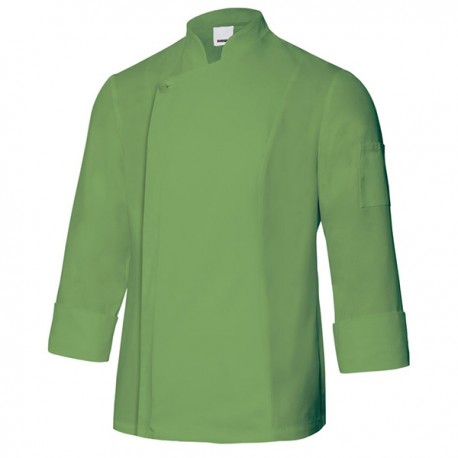 CHAQUETA DE COCINA CON CREMALLERA VELILLA 405202TC