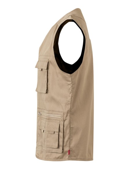 CHALECO MULTIBOLSILLOS VELILLA 105901 SIN FORRAR