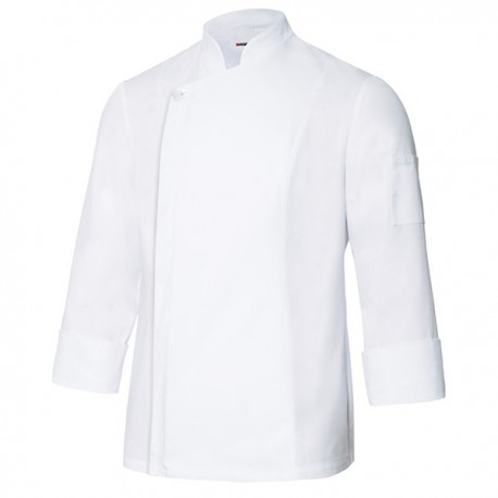 CHAQUETA DE COCINA CON CREMALLERA VELILLA 405202TC