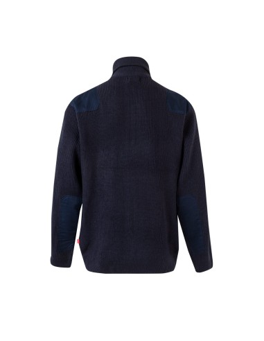 CHAQUETA VELILLA 102 PUNTO GRUESO CON CUELLO ALTO