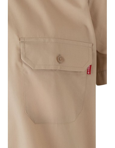 CAMISA VELILLA 532 CON GALONERAS MANGA CORTA