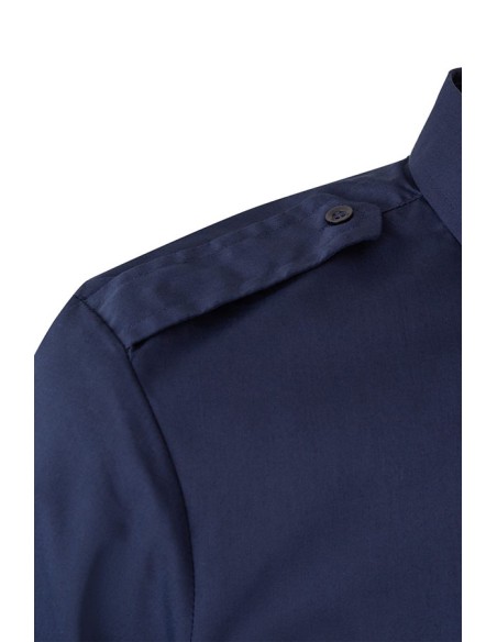 CAMISA VELILLA 532 CON GALONERAS MANGA CORTA