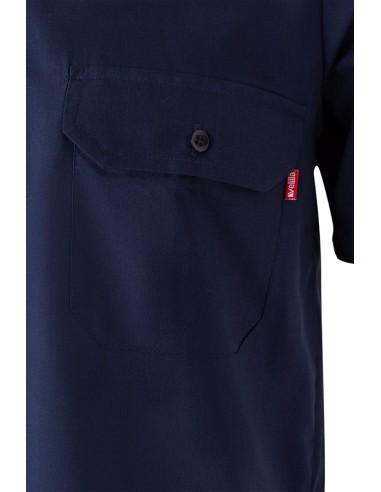 CAMISA VELILLA 532 CON GALONERAS MANGA CORTA