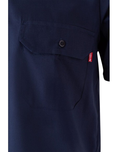 CAMISA VELILLA 532 CON GALONERAS MANGA CORTA