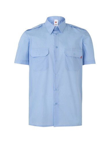 CAMISA VELILLA 532 CON GALONERAS MANGA CORTA