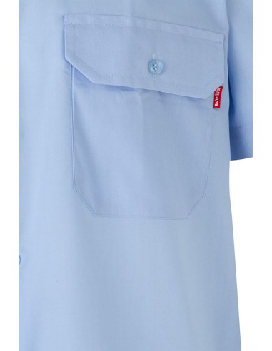 CAMISA VELILLA 532 CON GALONERAS MANGA CORTA