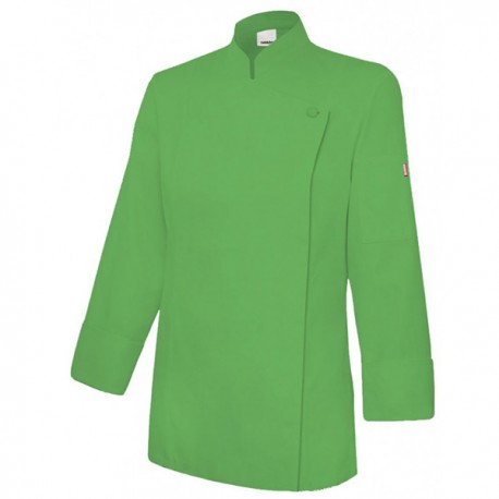 CHAQUETA DE COCINA CON CREMALLERA VELILLA 405202TC