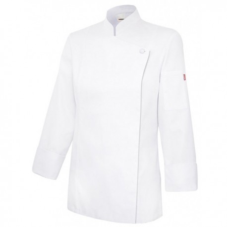 CHAQUETA DE COCINA CON CREMALLERA VELILLA 405202TC