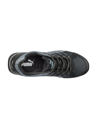 ZAPATO DE SEGURIDAD PUMA ELEVATE KNIT BLACK LOW