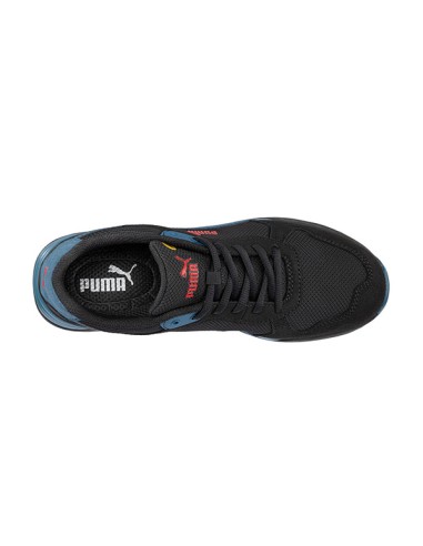 ZAPATO DE SEGURIDAD PUMA FRONTSIDE BLACK BLUE
