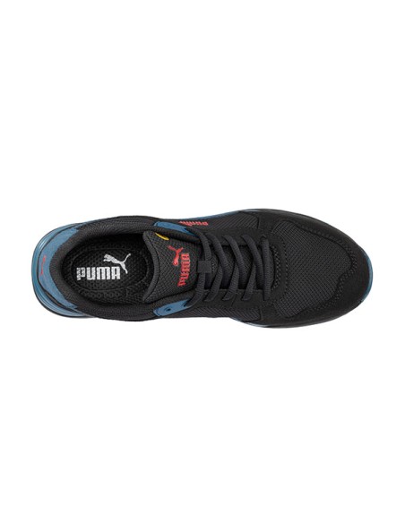 ZAPATO DE SEGURIDAD PUMA FRONTSIDE BLACK BLUE