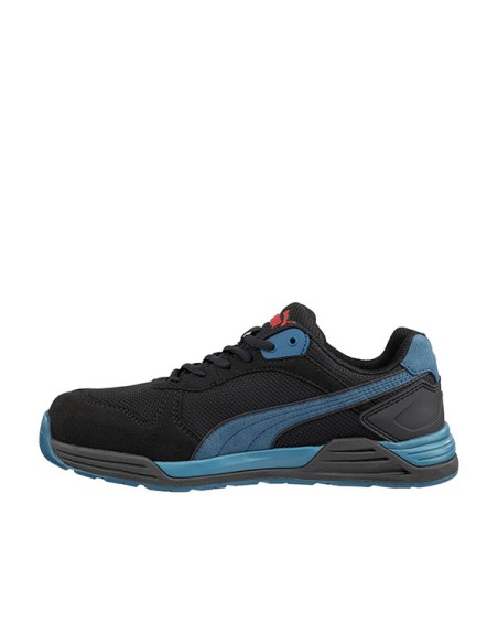 ZAPATO DE SEGURIDAD PUMA FRONTSIDE BLACK BLUE