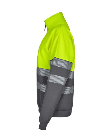 SUDADERA BICOLOR CREMALLERA RS VELILLA 305703