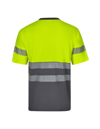 CAMISETA 305509 BICOLOR ALGODÓN AV CINTA...