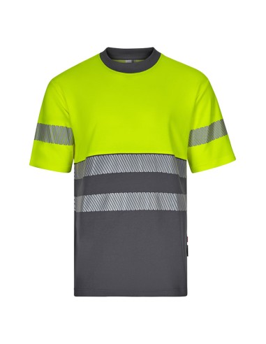 CAMISETA 305509 BICOLOR ALGODÓN AV CINTA...